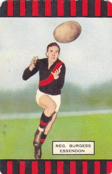 1955 Coles Victorian Footballers Series 3 #NNO Reg Burgess Front